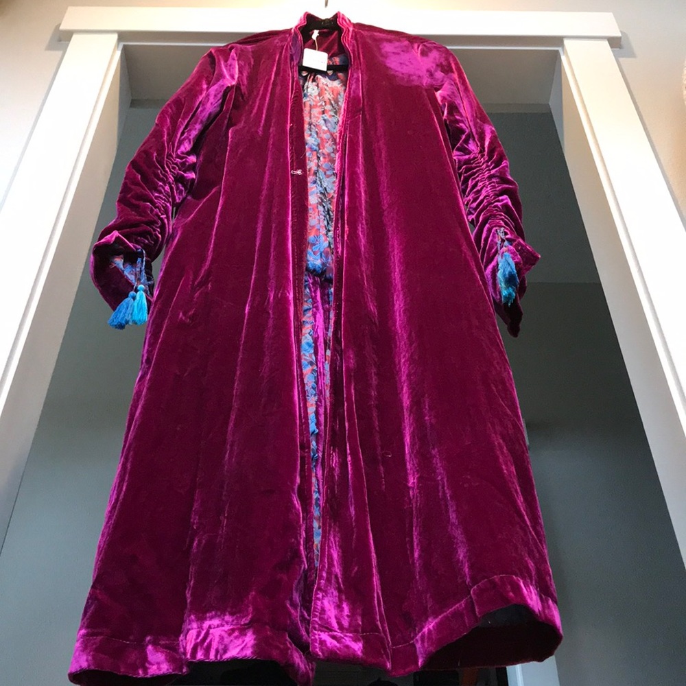Free People Velvet Duster! Brand new